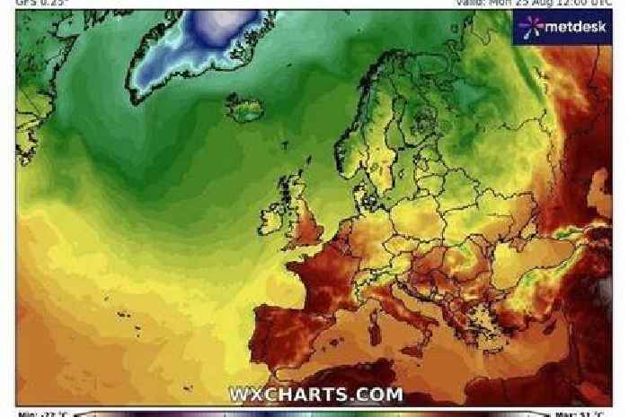 UK Bank Holiday weather mapped: 30C heatwave to blast Britain with Stoke-on-Trent in hot zone