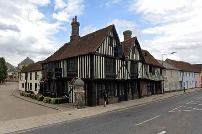 The old Essex hotel still covered in bullet holes from its violent past goes on sale for £650k
