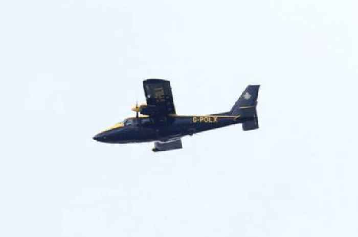 Police deploy plane over Stoke-on-Trent for three hours - here's what happened