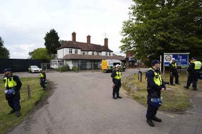 Asylum seekers blocked from hotel after massive protests erupt