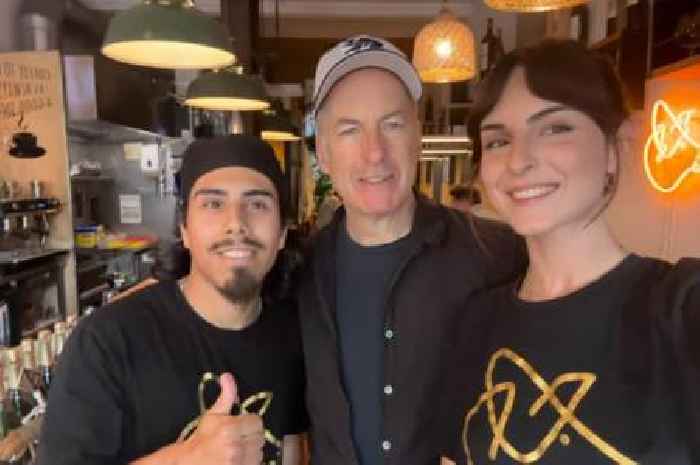 Breaking Bad icon spotted dining out at Edinburgh restaurant