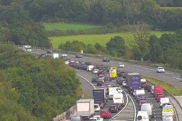 Live updates as traffic queues build on M4 as obstruction causes delays