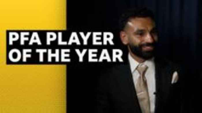 'The hunger makes me want more' - Salah wins third PFA award