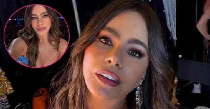 Sofía Vergara Stuns in Busty Blue Dress During 'America's Got Talent' Quarterfinals: Photos