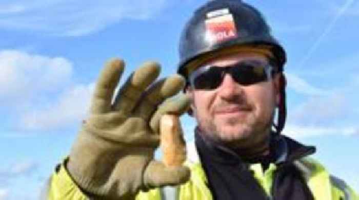 Artefacts found by East West Rail route on display