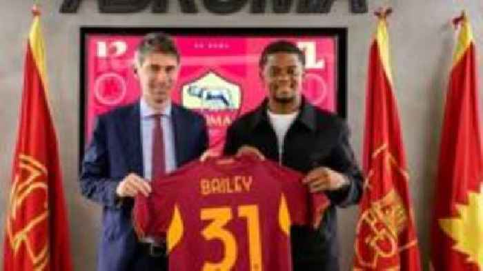 Bailey joins Roma on season-long loan from Villa
