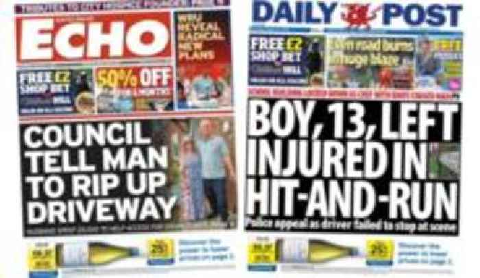 Boy injured in hit and run and council's £5k driveway demand