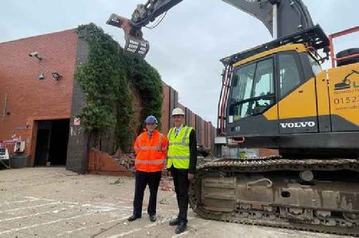 Work starts on demolition of Osborne Street units - making way for new transport hub