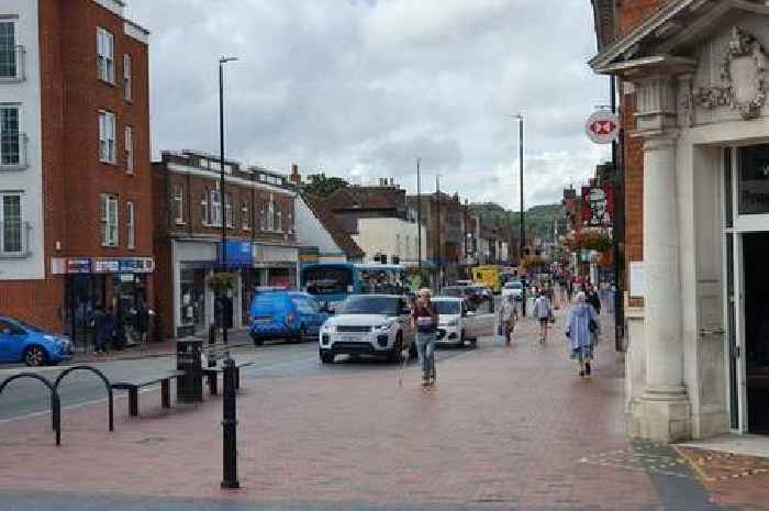 Woman 'grabbed around the throat' during row in Kent high street