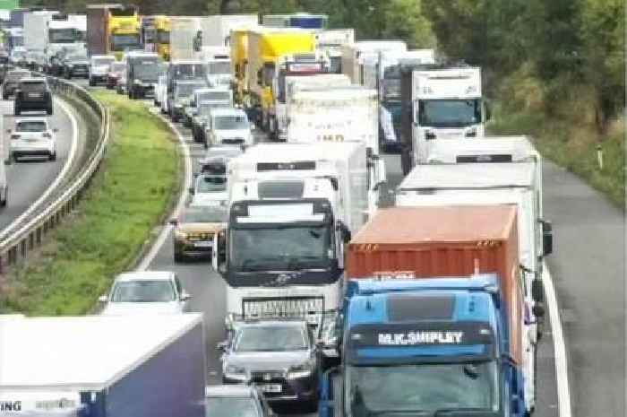 Live M6 updates as crash near Stoke-on-Trent causes 'severe delays'