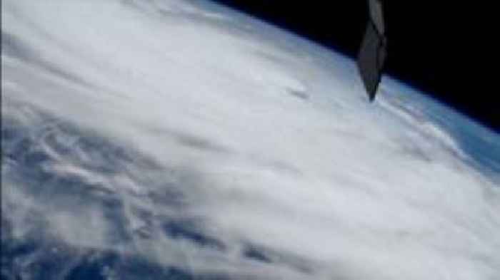 International Space Station captures striking view of Hurricane Erin