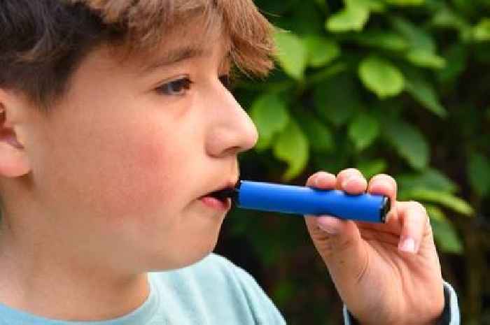 Children who vape 'more likely to smoke, have asthma and poor mental health'