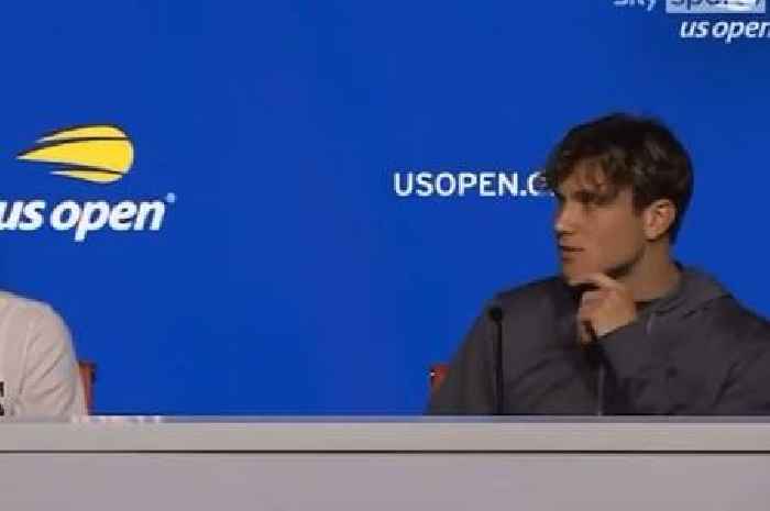 Jack Draper called out by own partner in middle of awkward press conference