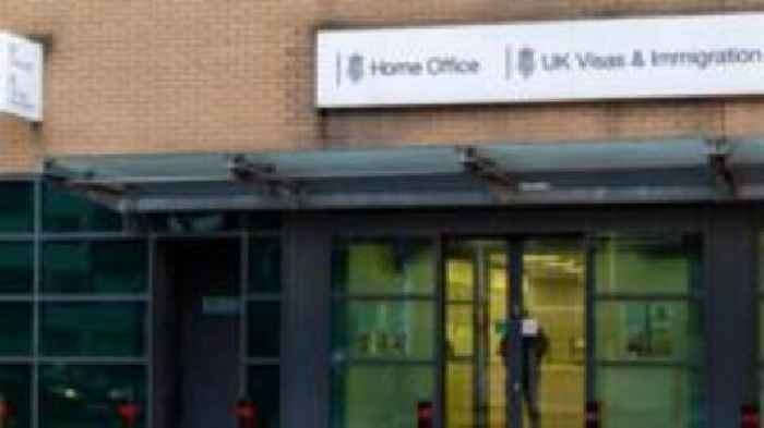 Record 111,000 UK asylum applications in past year, figures show