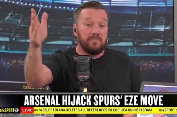 Jamie O'Hara forces talkSPORT to go off-air over his explosive Eberechi Eze rant