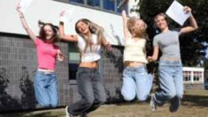 Students open GCSE results across the south