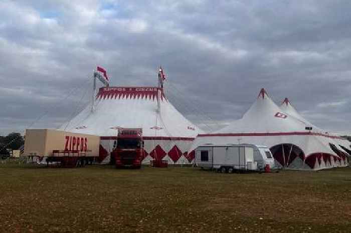 'Britain's largest family circus' spotted setting up in Leicester park