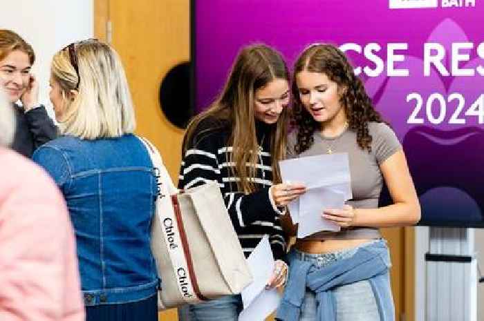 GCSE results day 2025 live: Reaction and pictures as students in Somerset get their grades