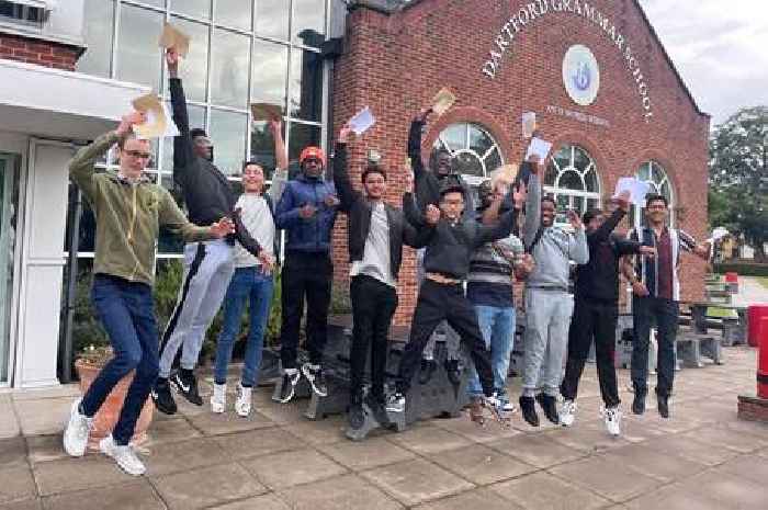 GCSE results day LIVE: Reaction as Kent Year 11 pupils receive long awaited grades