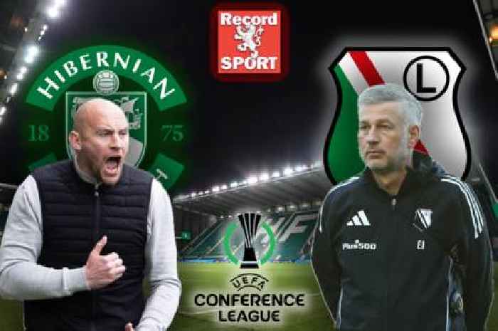 Hibs vs Legia Warsaw LIVE score and goal updates from Europa Conference League playoff
