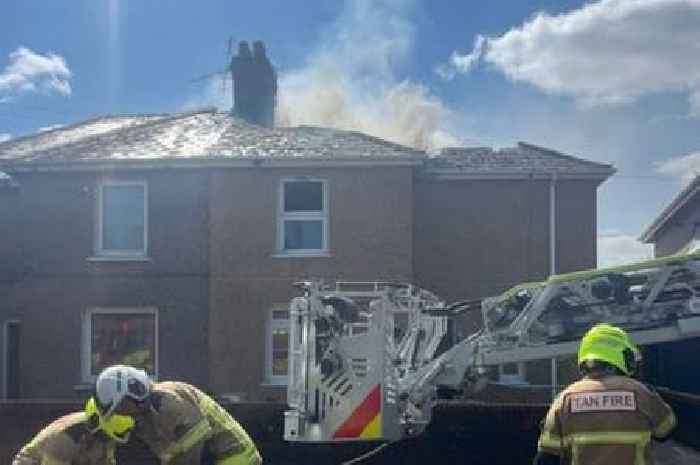 Two houses suffer 'significant damage' after fire in Welsh town