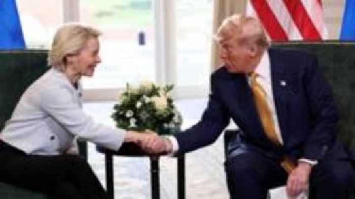 Trump backs down from 250% EU pharma tariff in deal