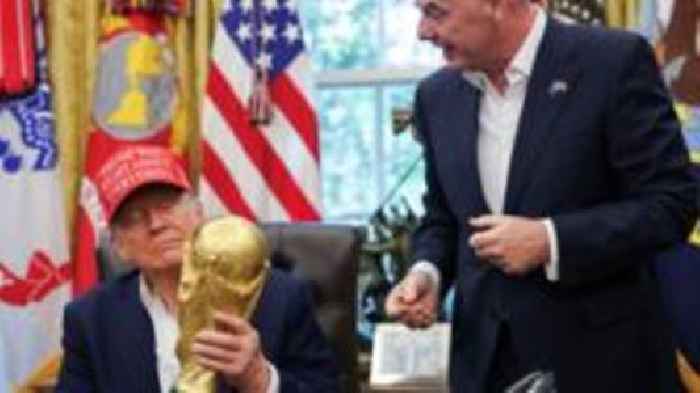 'Biggest event in sport' - Trump says Washington to host 2026 World Cup draw