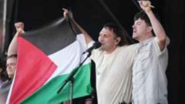 Festival mutes band after call for 'free Palestine'