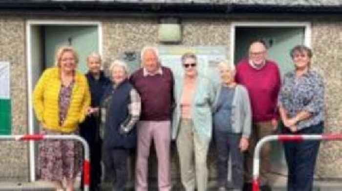 The tiny village where volunteers run a public toilet on a rota