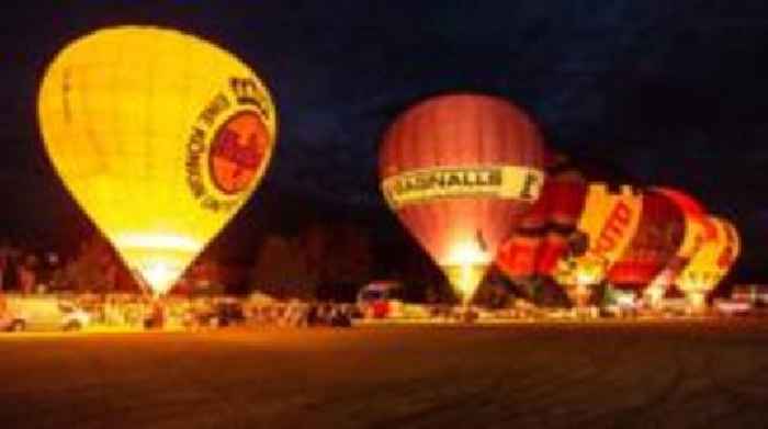 Glow up: Dancing festival balloons will light up night