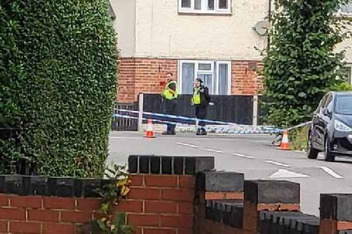 Police cordon off street in Allenton after robbery