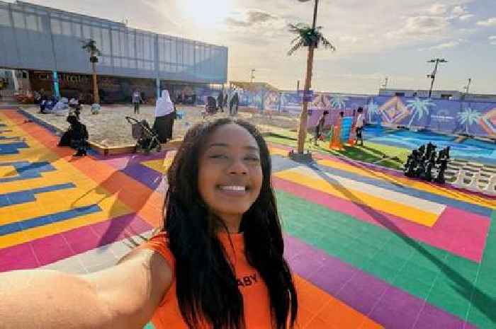 I visited a 'beach' in Croydon with sand and palm trees - one thing surprised me