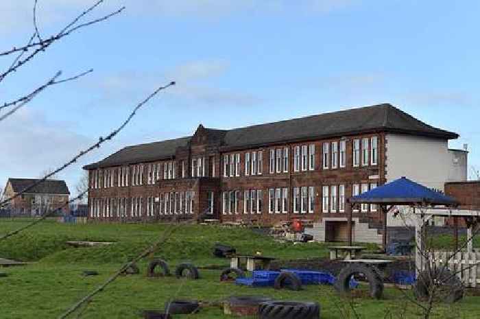 Boy, 8, taken to hospital after crash outside Ayrshire school