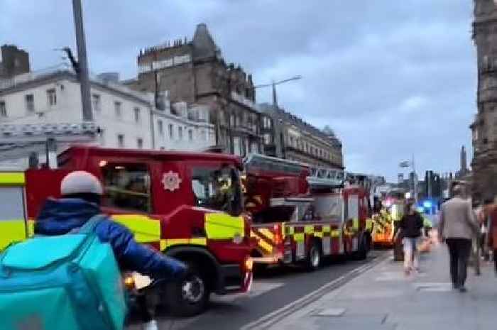'Explosion' outside Waverley Station as fire crews race to scene