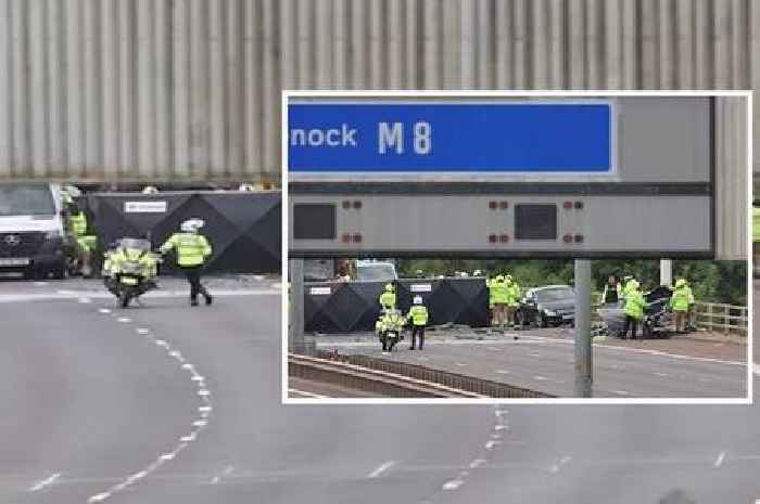 Glasgow M8 cocaine driver caused 134mph horror crash injuring police officers