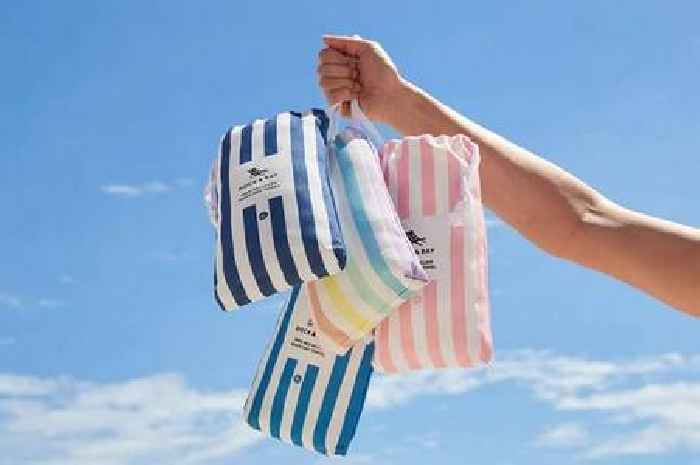 Holidaymakers are swapping beach towels for quick drying 'staple' now 50% off
