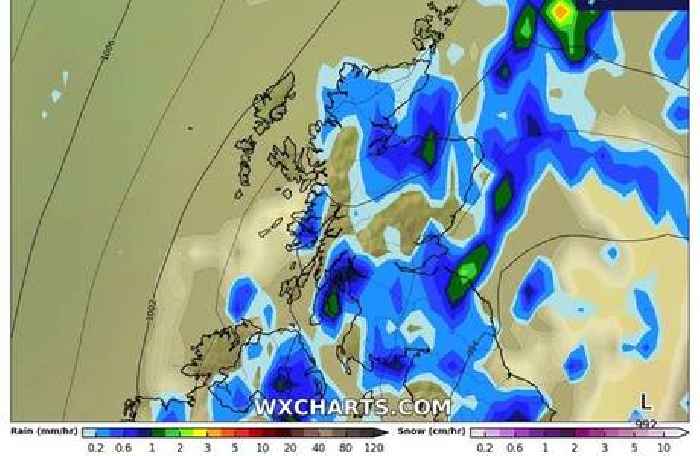 Met Office issues Hurricane Erin update as strong winds and rain 'threaten' Scotland