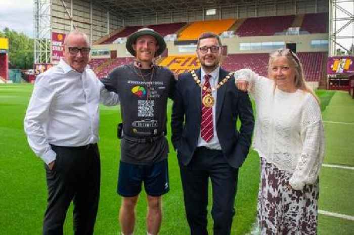 North Lanarkshire welcomes Archie as he takes on epic stadium fundraising challenge