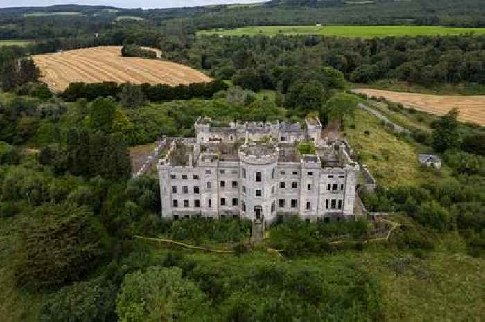 Scottish castle where Prime Minister and family of Harry Potter star stayed in ruins