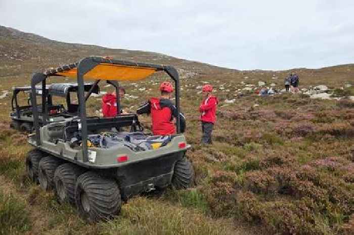 Two injured walkers rescued from Ayrshire mountain