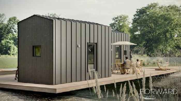 Edda Is a Thoughfully Designed Tiny Home Whose Lounge Can Easily Turn Into Home Office