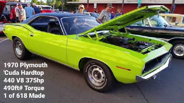 High-Impact, High-Power 1970 Plymouth 'Cuda 440 in Limelight Is Restoration Perfection