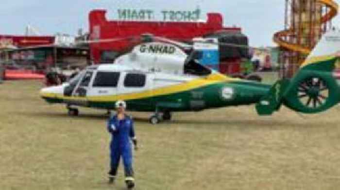 Man injured at funfair dies of head injuries