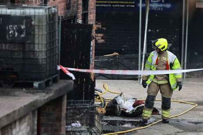 Firefighters confirm cause of Stoke-on-Trent industrial park blaze