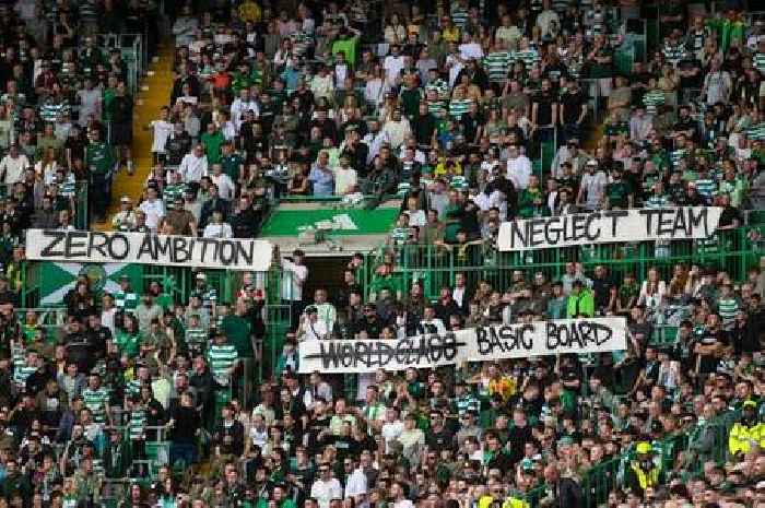 Celtic ultras in scathing banner blast as board accused of 'rinsing fans and neglecting team'