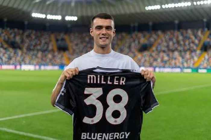 Udinese star Lennon Miller ready to 'get stuck into Serie A' as former Motherwell ace awaits debut