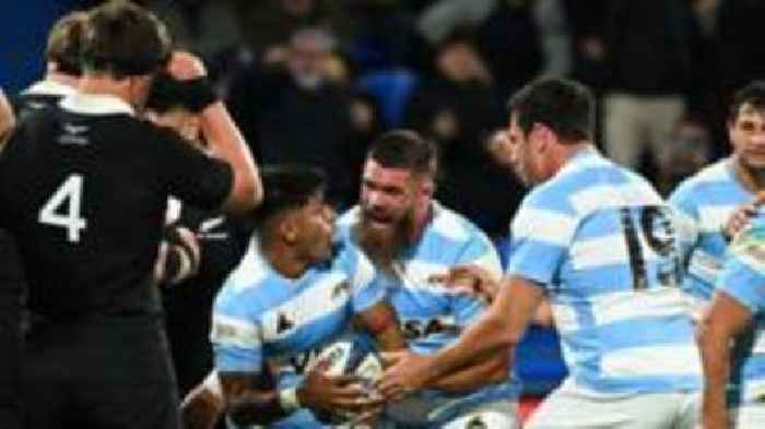 Argentina stun All Blacks in Rugby Championship