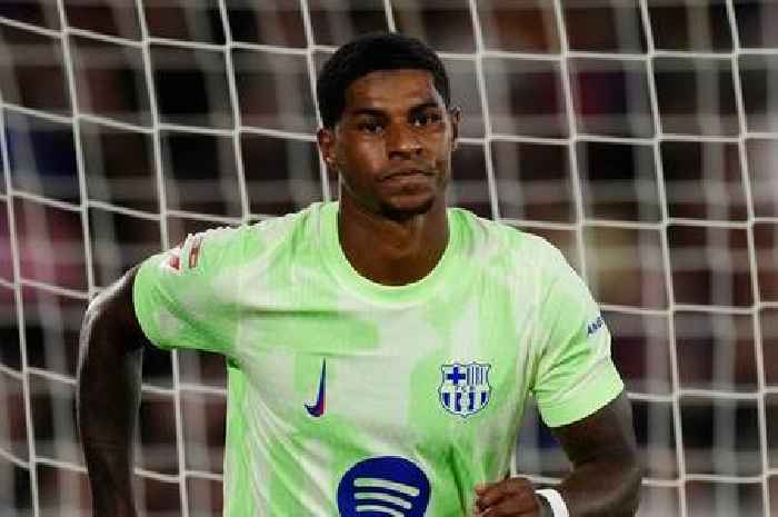 Marcus Rashford hauled off at half-time on full Barcelona debut before dramatic comeback