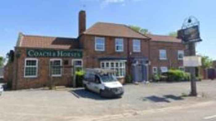 Suspected arson attack after pub damaged in fire