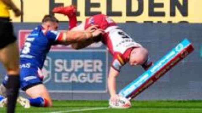 Wigan dismantle Wakefield to go back second